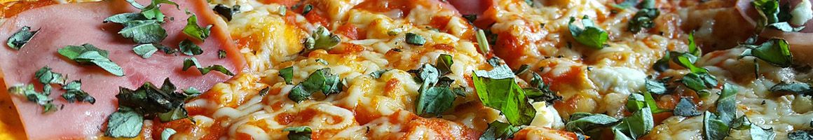 Eating Pizza at Pizza Ranch restaurant in Stewartville, MN.